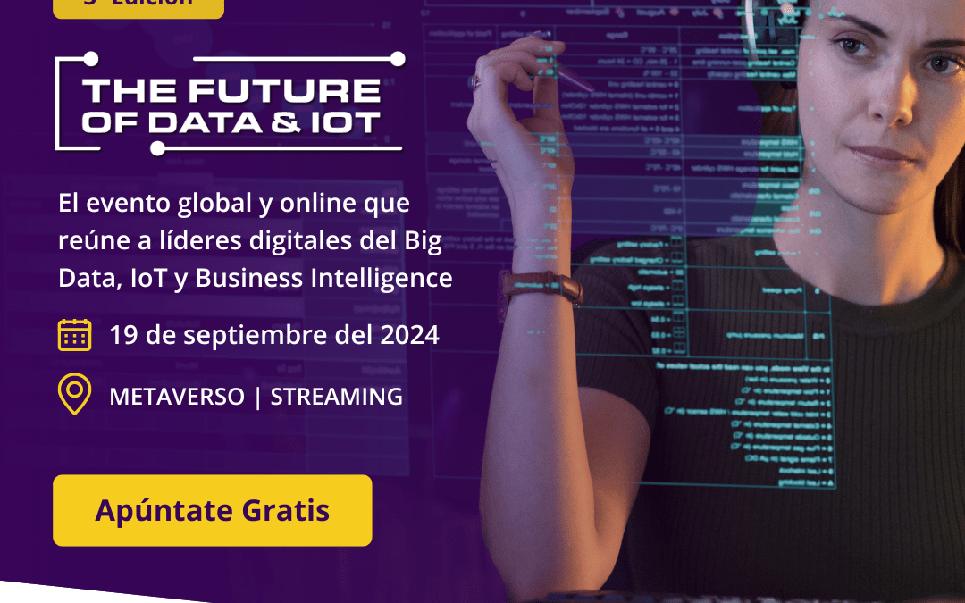 The Future of Data & IoT, el mayor evento online de datificación empresarial