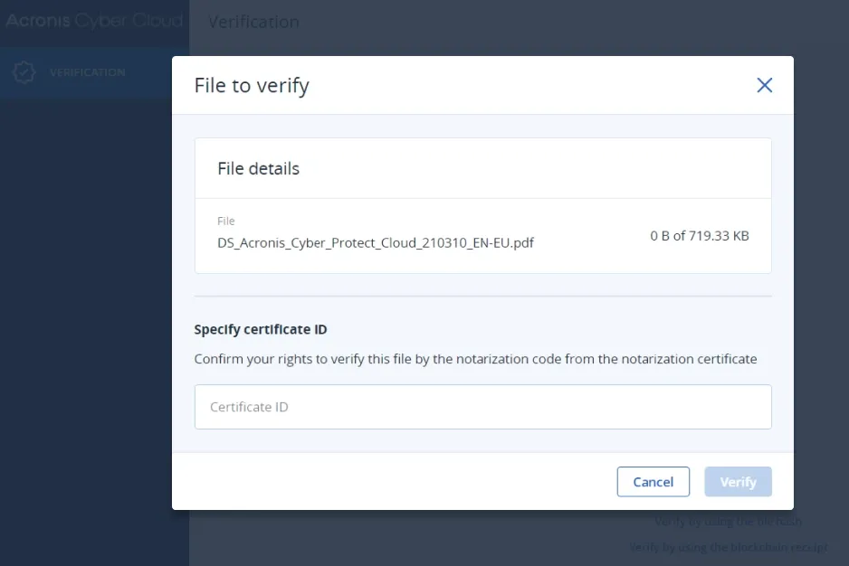 certificación e inmutabilidad certificada por la cadena de bloques