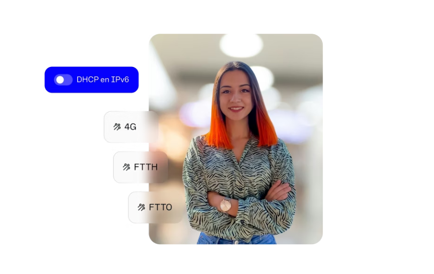 Conectividad fibra óptica empresarial multisede multitecnología